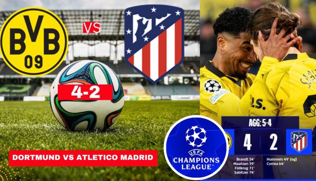 Atletico Madrid vs Dortmund